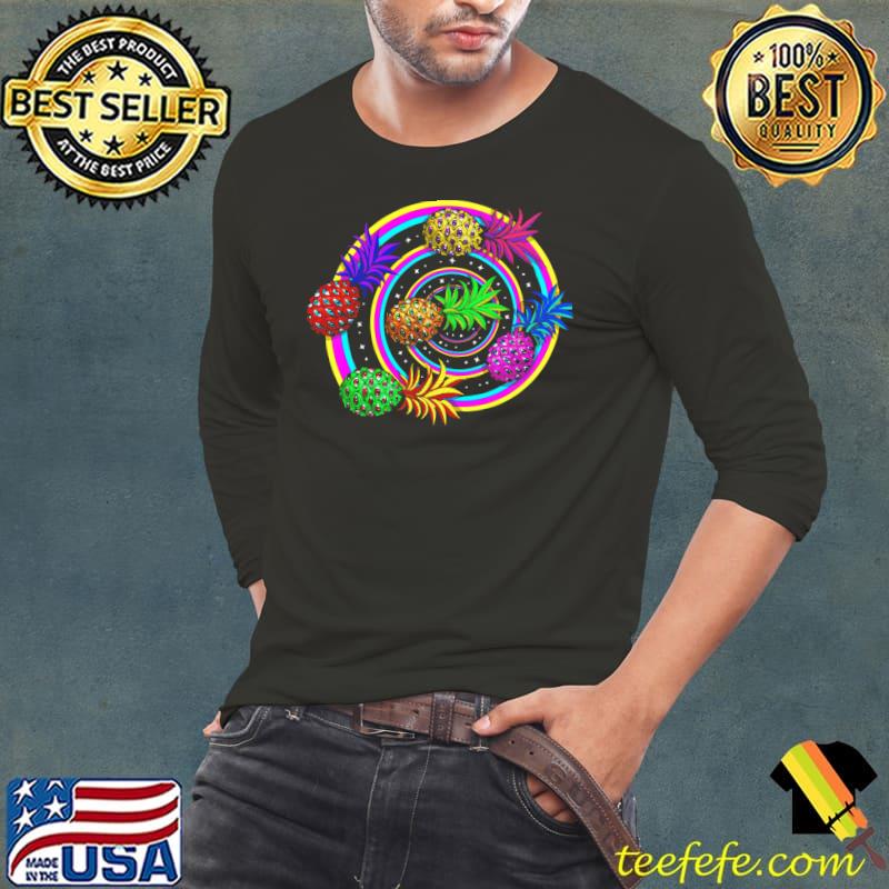 Nice pineapple Color Shirt Long Sleeve Tee Nice pineapple Color Shirt Long Sleeve Tee