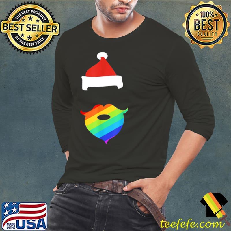 Nice Santa LGBTQ Christmas Sweater Shirt