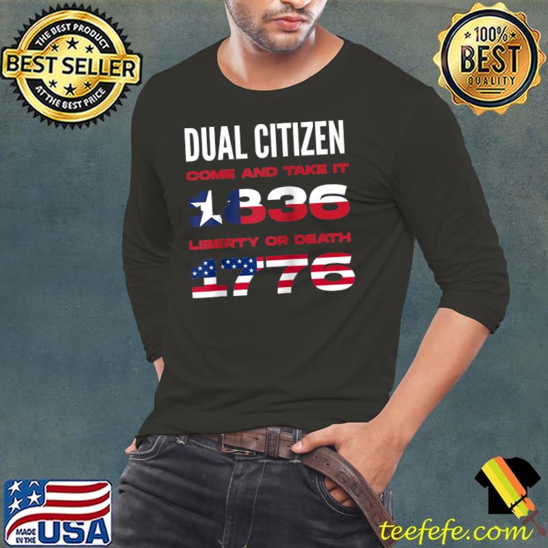 Nice Texas pride in Texas state or dual citizien T- Long Sleeve Tee Nice Texas pride in Texas state or dual citizien T- Long Sleeve Tee