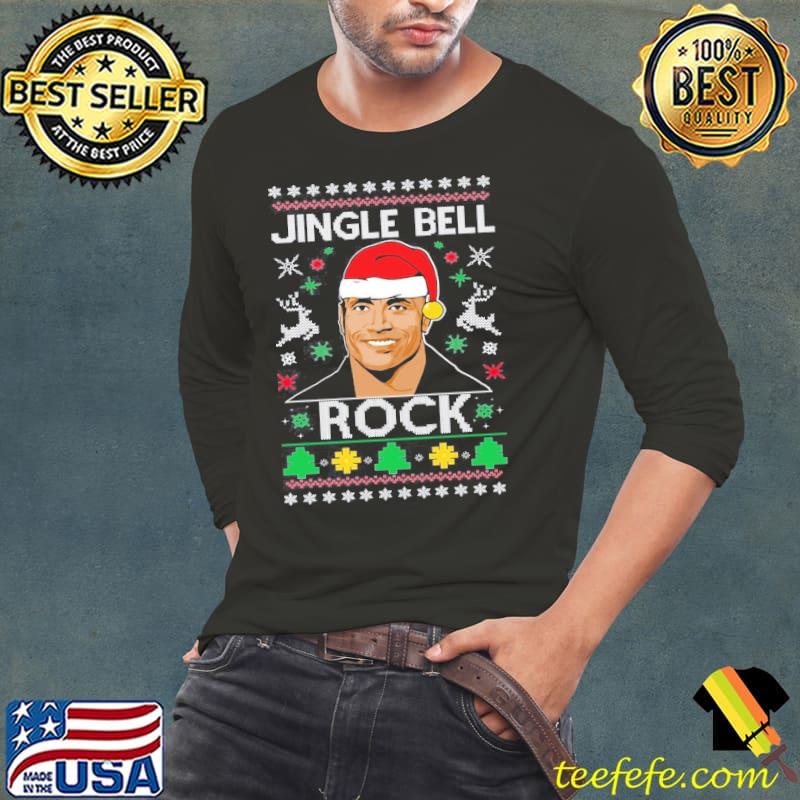 Nice The Rock Jingle Bell Rock Unisex Sweatshirt