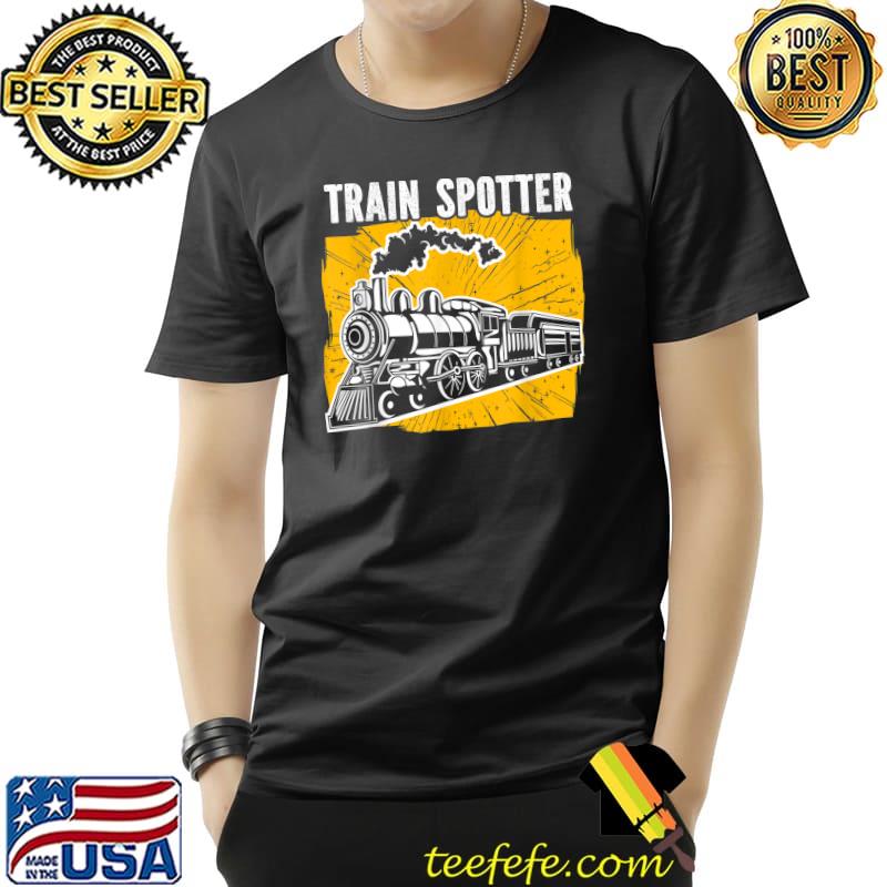 Nice Train Spotter Model Railroad Train T-Shirt Unisex Nice Train Spotter Model Railroad Train T-Shirt Unisex