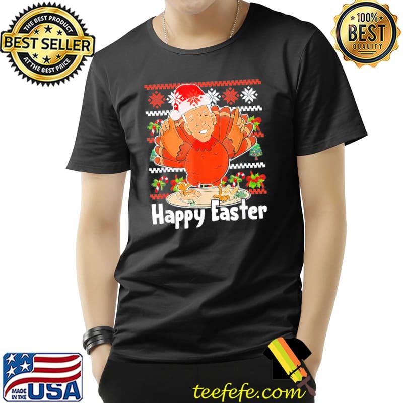 Nice Ugly Christmas Santa Biden Turkey Happy Easter Merry Chrimas T-Shirt Unisex Nice Ugly Christmas Santa Biden Turkey Happy Easter Merry Chrimas T-Shirt Unisex