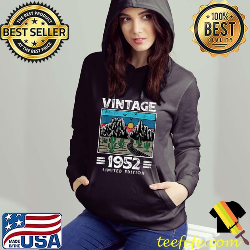 Nice Vintage 1952 Made in 1952 69th Birthday Limited Edition T Shirt