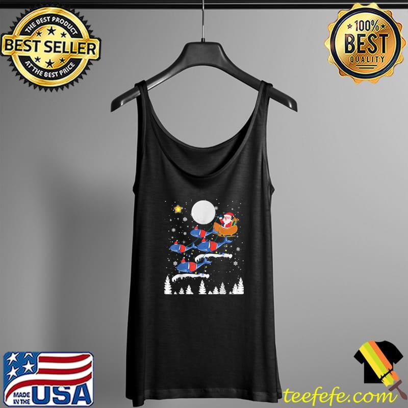Nice whale Reindeer Sleigh Christmas Pajama Santa Costume T-Shirt Tank Top Nice whale Reindeer Sleigh Christmas Pajama Santa Costume T-Shirt Tank Top