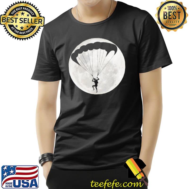 Night Skydiving Extreme Sports Shirt Unisex Night Skydiving Extreme Sports Shirt Unisex