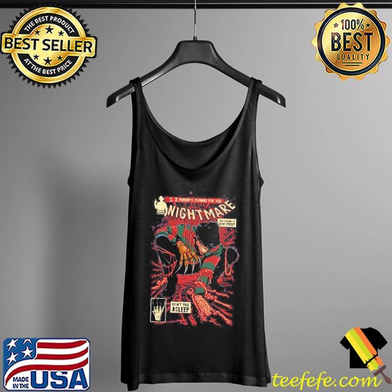 Nightmare Don't Fall Asleep Shirt Tank Top Nightmare Don't Fall Asleep Shirt Tank Top