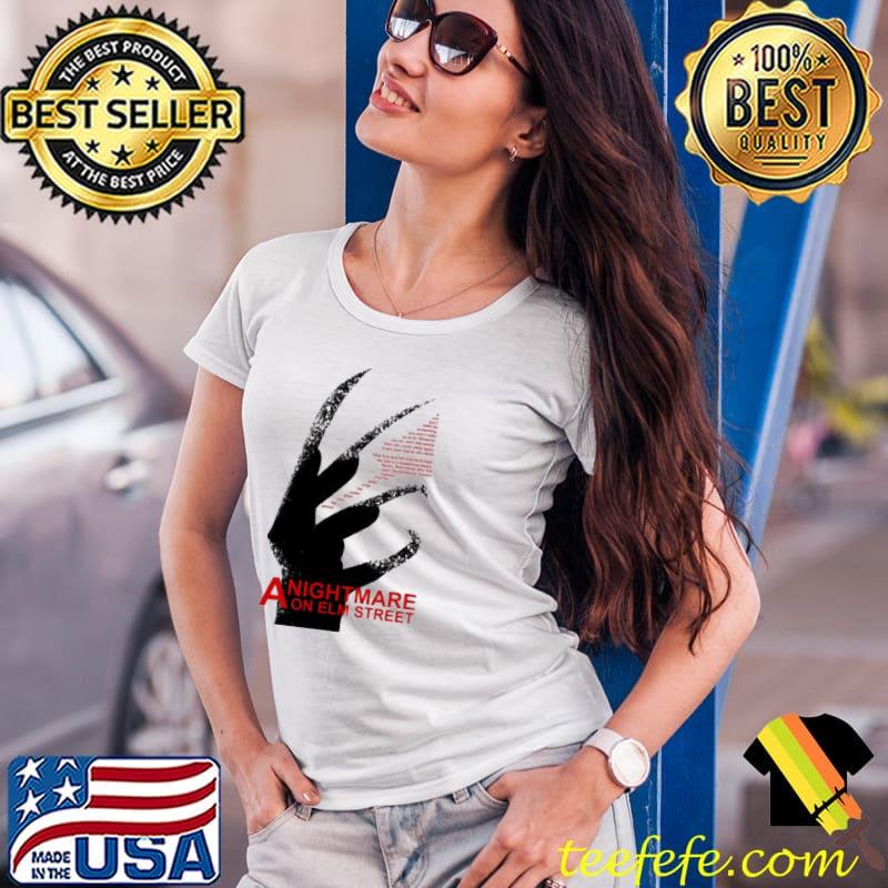 Nightmare On Elm Street Shirt Ladies Tee Nightmare On Elm Street Shirt Ladies Tee