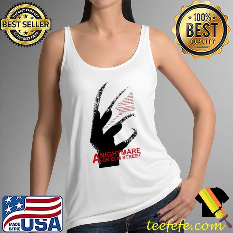 Nightmare On Elm Street Shirt Tank Top Nightmare On Elm Street Shirt Tank Top