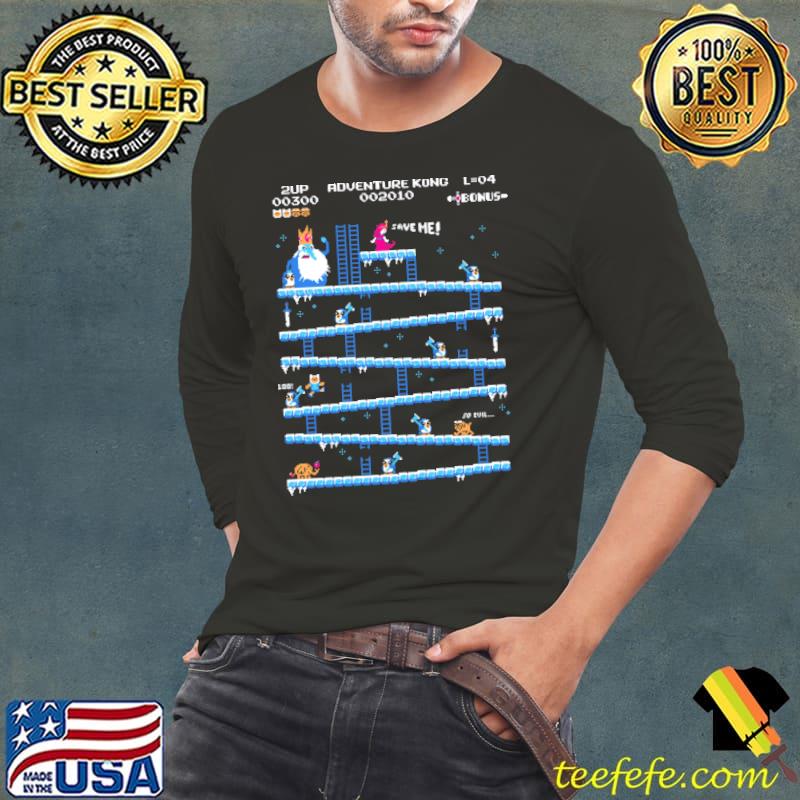 Official adventure Kong game s Long Sleeve Tee Official adventure Kong game s Long Sleeve Tee
