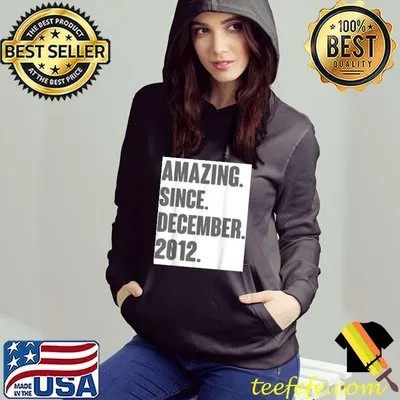 Official Amazing Since December 2012 Birthday Gift For 9 Year Old T Shirt