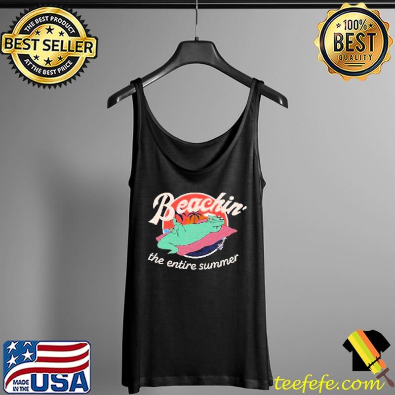 Official beaching the entire summer Croc Cartoon s Tank Top Official beaching the entire summer Croc Cartoon s Tank Top