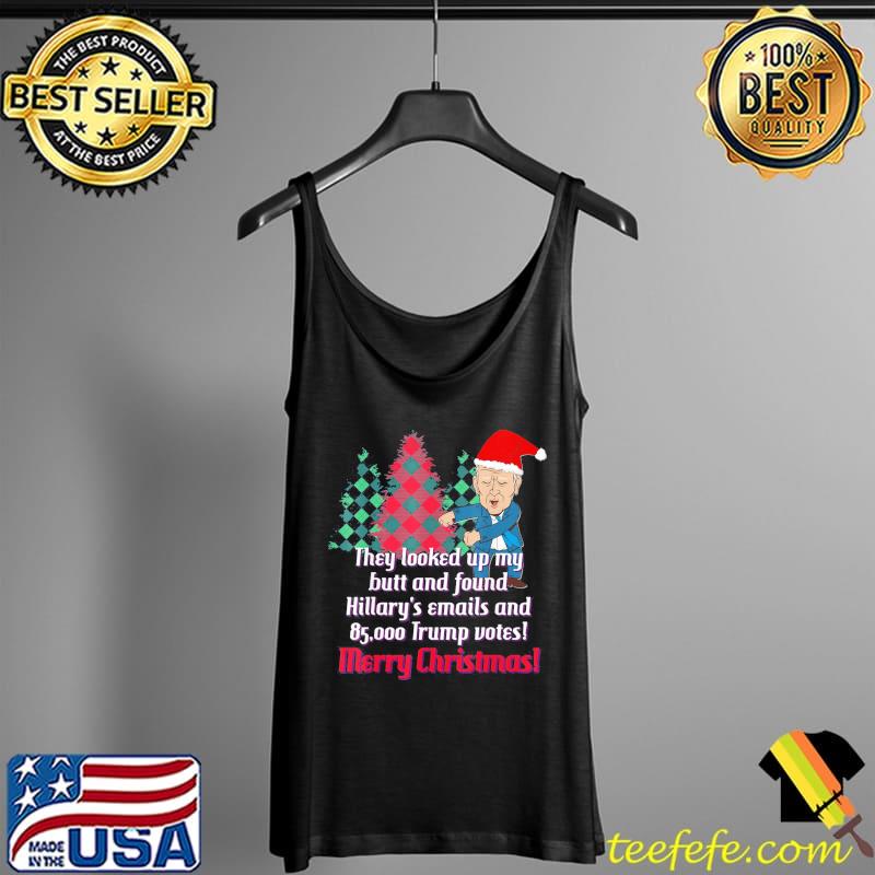 Official Biden Colonoscopy Meme Christmas Butt Wiped Biden Go Brandon T-Shirt Tank Top Official Biden Colonoscopy Meme Christmas Butt Wiped Biden Go Brandon T-Shirt Tank Top