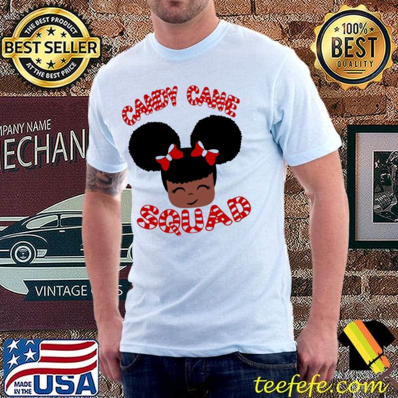 Official candy Cane Squad African Girl Christmas Shirt Unisex Official candy Cane Squad African Girl Christmas Shirt Unisex