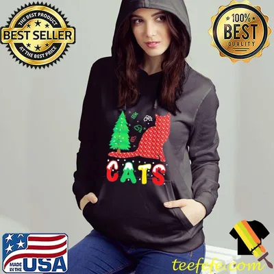 Official Cats Christmas Pajama Family Xmas T-Shirt