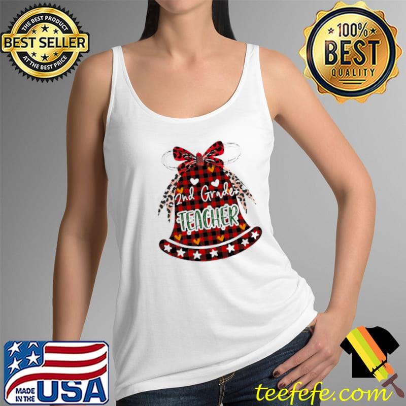 Official Christmas Bell 2nd Grade Teacher Sweater Shirt Tank Top Official Christmas Bell 2nd Grade Teacher Sweater Shirt Tank Top