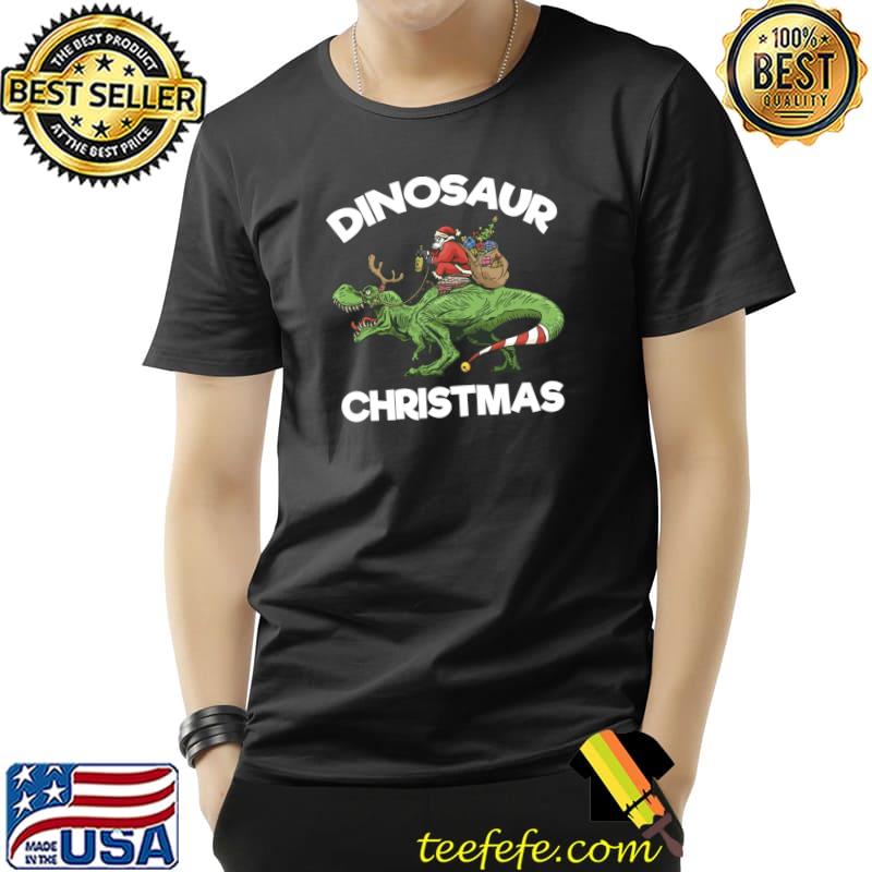 Official dinosaur Christmas Xmas Dino Santa Riding A Trex Dinosaur T-s Unisex Official dinosaur Christmas Xmas Dino Santa Riding A Trex Dinosaur T-s Unisex