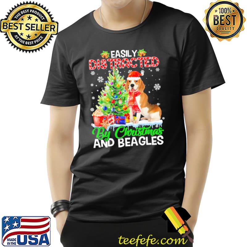 Official easily Distracted By Christmas And beagles s Unisex Official easily Distracted By Christmas And beagles s Unisex