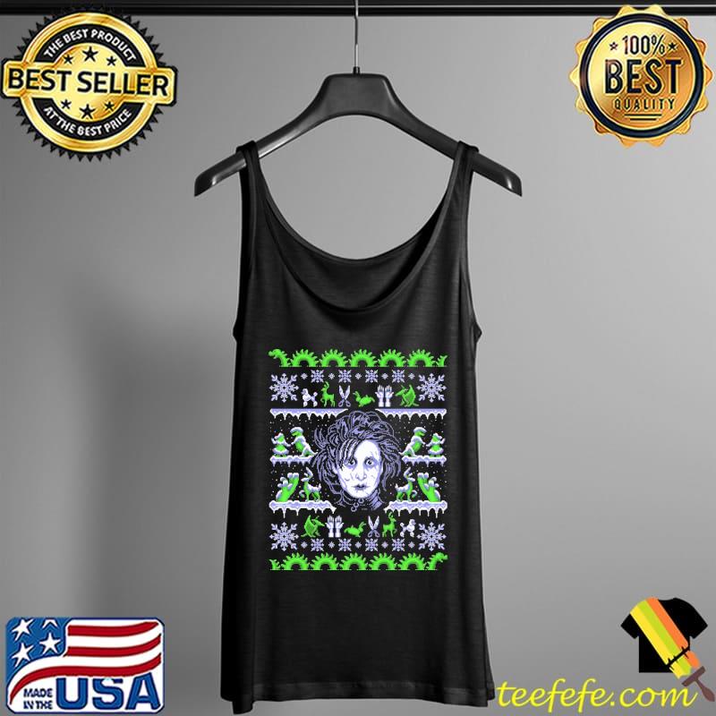 Official edward Scissirhands Ugly Shirt Tank Top Official edward Scissirhands Ugly Shirt Tank Top