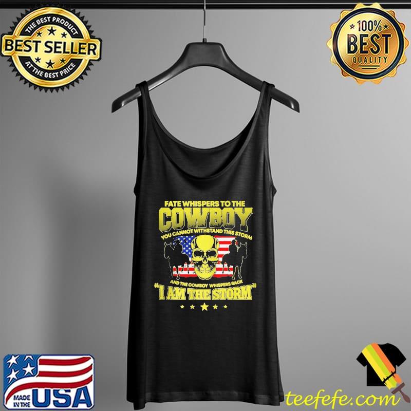 Official Fate whispers to the farmer you cannot withstand the storm Tank Top Official Fate whispers to the farmer you cannot withstand the storm Tank Top