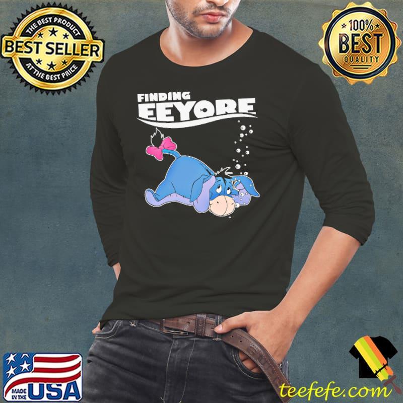 Official Finding Eeyore Winnie The Pooh Mashup Shirts Long Sleeve Tee Official Finding Eeyore Winnie The Pooh Mashup Shirts Long Sleeve Tee
