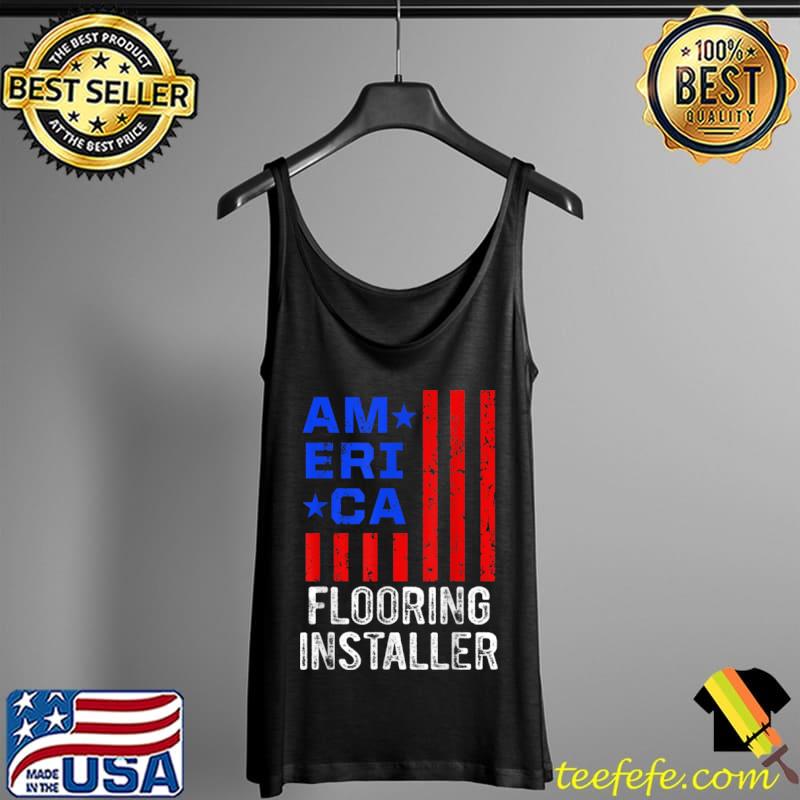 Official Flooring Installer Contractor Floor Installation T Shirt Tank Top Official Flooring Installer Contractor Floor Installation T Shirt Tank Top