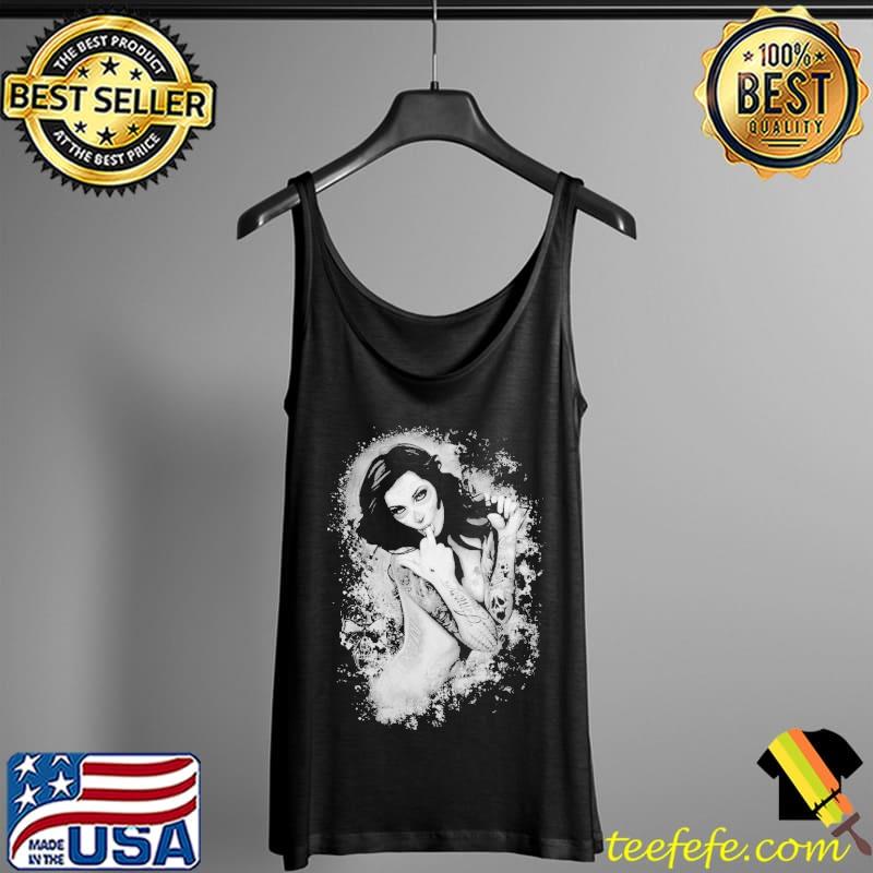 Official Girl Skull Day Of The Dead Shirt Tank Top Official Girl Skull Day Of The Dead Shirt Tank Top