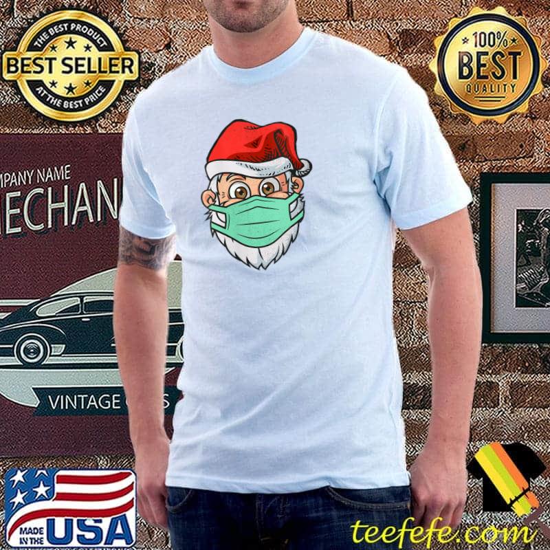 Official happy Christmas 2021 masked Santa hat Xmas pajama for family T-Shirt Unisex Official happy Christmas 2021 masked Santa hat Xmas pajama for family T-Shirt Unisex