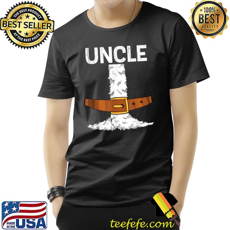 Official Holiday 365 Christmas Uncle Santa's Belt Uncle Elf Costume T-Shirt Unisex Official Holiday 365 Christmas Uncle Santa's Belt Uncle Elf Costume T-Shirt Unisex