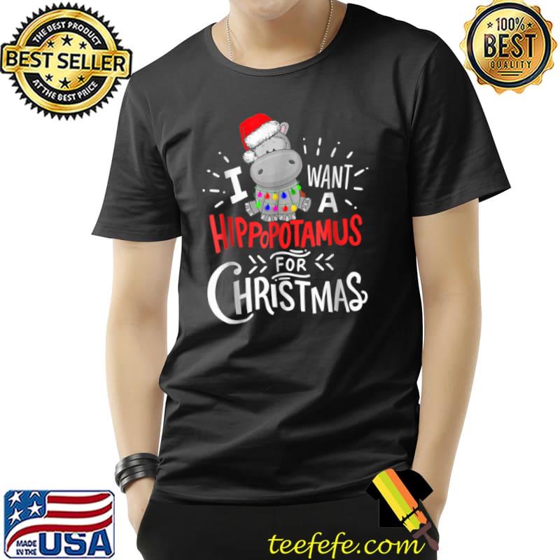 Official I Want A Hippopotamus For Christmas, Xmas Hippo T Shirt Unisex Official I Want A Hippopotamus For Christmas, Xmas Hippo T Shirt Unisex
