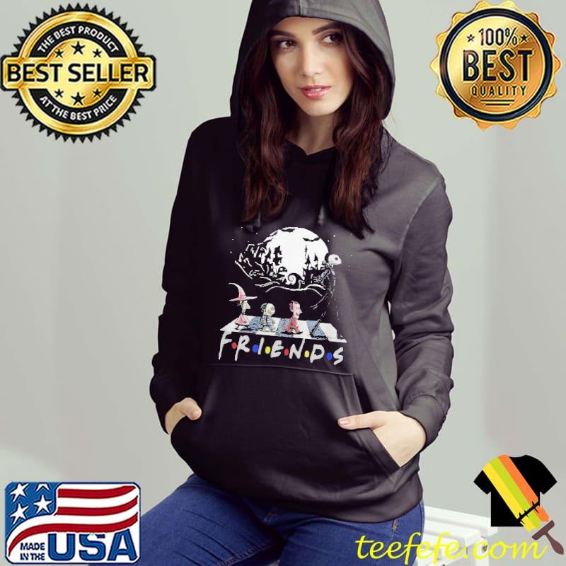 Official Jack Skellington And Friends Crossing Road Halloween Shirt Hoodie Official Jack Skellington And Friends Crossing Road Halloween Shirt Hoodie