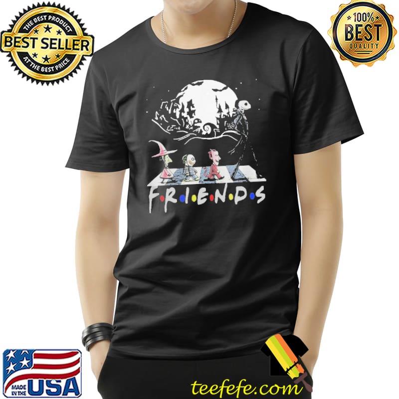 Official Jack Skellington And Friends Crossing Road Halloween Shirt Unisex Official Jack Skellington And Friends Crossing Road Halloween Shirt Unisex