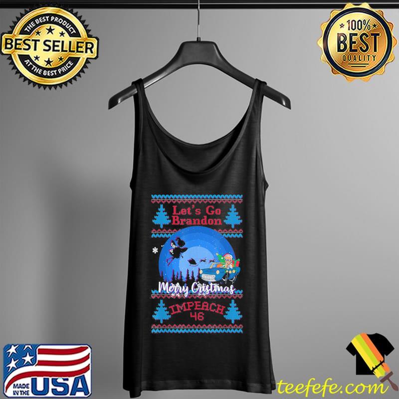 Official Jingle Joe Biden Santa Impeach 46 Go Brandon USA Christmas Gift Tee Shirts Tank Top Official Jingle Joe Biden Santa Impeach 46 Go Brandon USA Christmas Gift Tee Shirts Tank Top