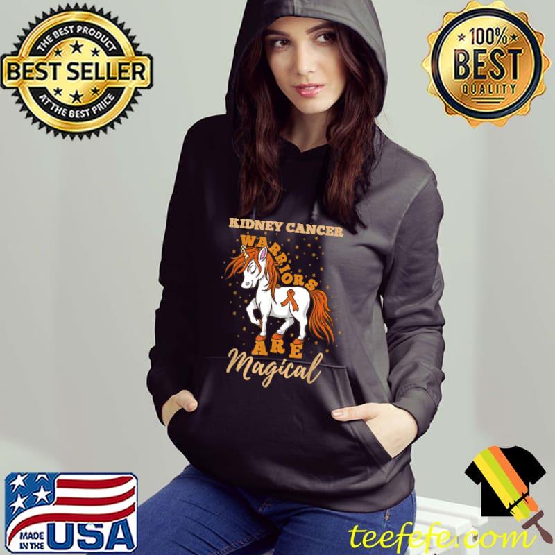Official Kidney Cancer Warriors Are Magical Kidney Cancer Awareness T-Shirt