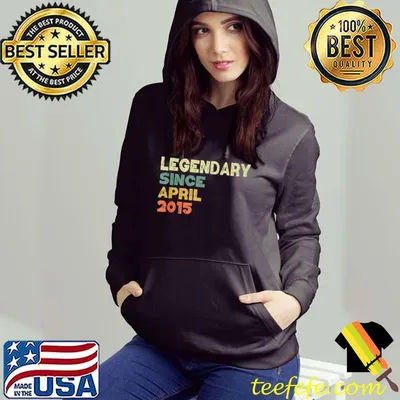 Official legendary Since April 2015 T-Shirt