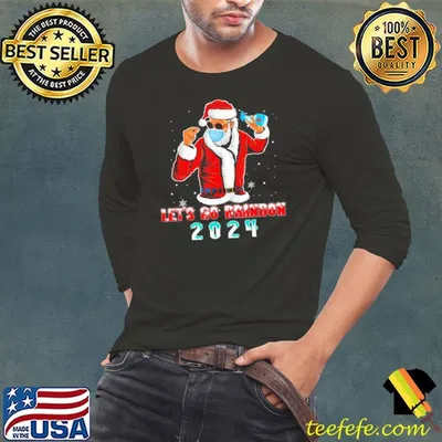 Official let’s Go Brandon Ugly Christmas 2024 T-Shirt