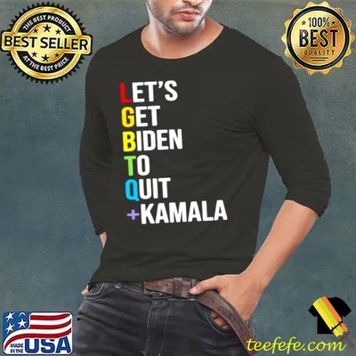 Official lGBTQ Let’s Get Biden To Quit Kamala T shirt