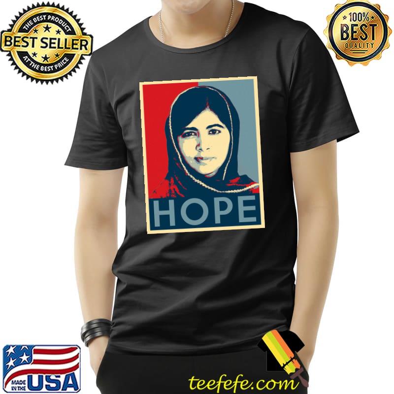 Official malala Yousafzai hope Shirt Unisex Official malala Yousafzai hope Shirt Unisex