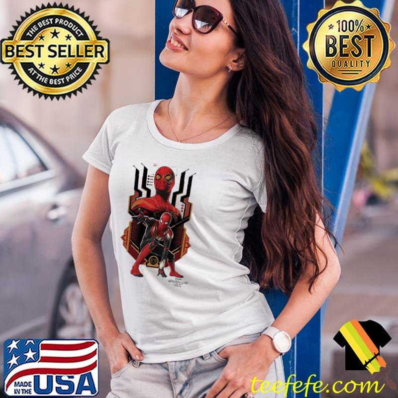 Official Marvel Spider-Man No Way Home Integrated Suit Shirt Ladies Tee Official Marvel Spider-Man No Way Home Integrated Suit Shirt Ladies Tee