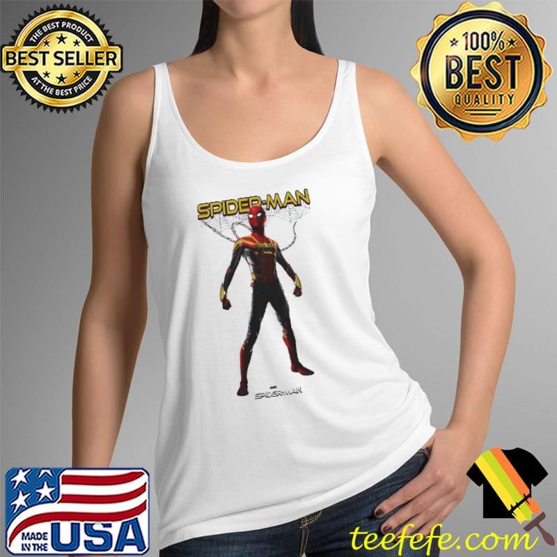 Official Marvel Spider Man No Way Home Spider Man Hero Pose Shirt Tank Top Official Marvel Spider Man No Way Home Spider Man Hero Pose Shirt Tank Top