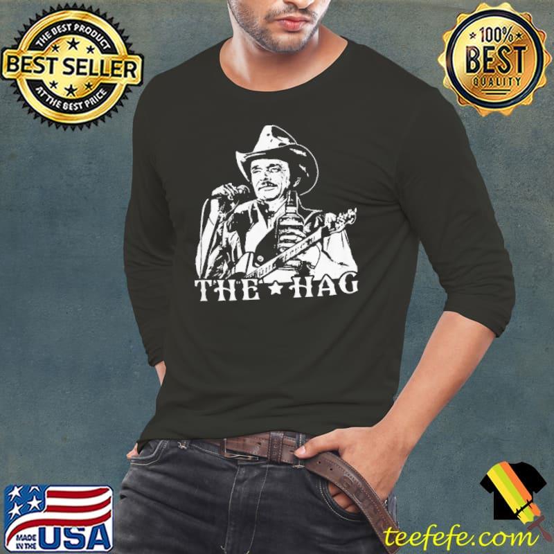 Official Merle Haggard The Hag Shirt Long Sleeve Tee Official Merle Haggard The Hag Shirt Long Sleeve Tee