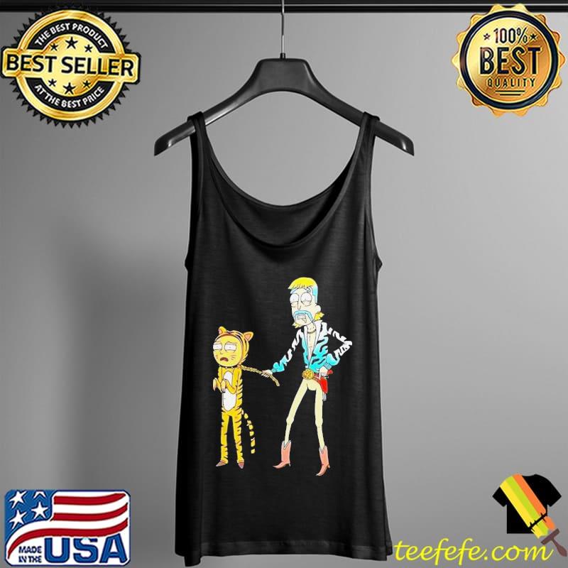Official Morty The Tiger And Rick The Cowboys Shirt Tank Top Official Morty The Tiger And Rick The Cowboys Shirt Tank Top