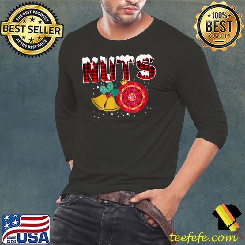 Official Nuts Chestnuts Funny Couples Christmas Jokes humor Men Boys T-Shirt Long Sleeve Tee Official Nuts Chestnuts Funny Couples Christmas Jokes humor Men Boys T-Shirt Long Sleeve Tee