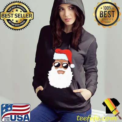 Official santa Claus Black Xmas Shirt