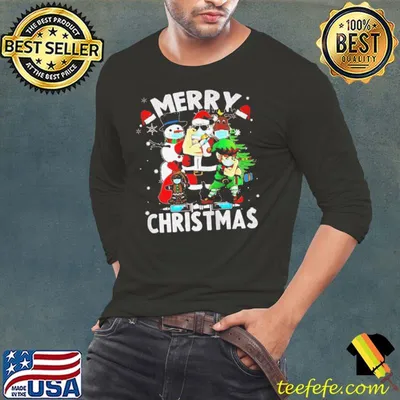 Official Santa claus elf reindeer snowman vaccine merry christmas shirt