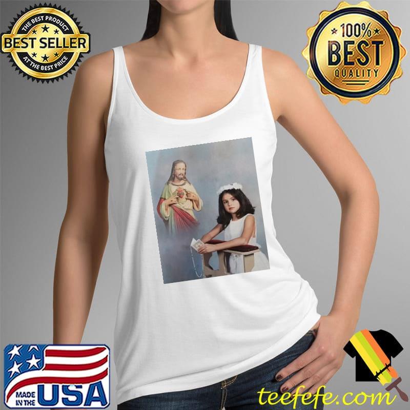 Official selena Gomez First Communion Shirt Tank Top Official selena Gomez First Communion Shirt Tank Top