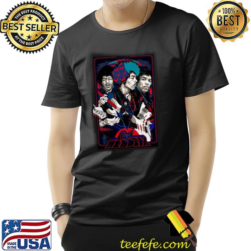 Official Tyler Stout Jimi Hendrix Poster Art Shirt Unisex Official Tyler Stout Jimi Hendrix Poster Art Shirt Unisex