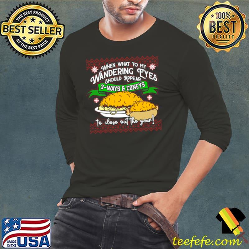 Official Wandering Eyes Chili Christmas shirt