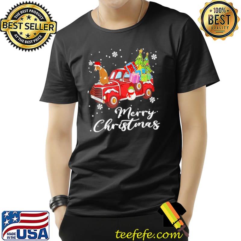 Official Whippet Riding Red Truck Merry Christmas Shirt Unisex Official Whippet Riding Red Truck Merry Christmas Shirt Unisex