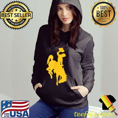 Official Wyoming Cowboy Riding a Bucking Horse T Shirt
