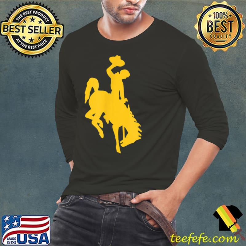Official Wyoming Cowboy Riding a Bucking Horse T Shirt Long Sleeve Tee Official Wyoming Cowboy Riding a Bucking Horse T Shirt Long Sleeve Tee